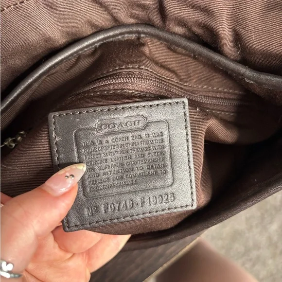 Brown Coach Mini Signature + Suede Mini SoHo - Picture 11 of 12